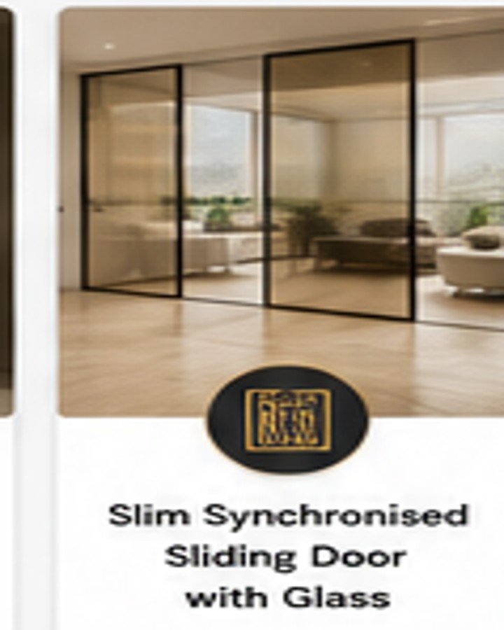 Slim Synchronised Sliding Door